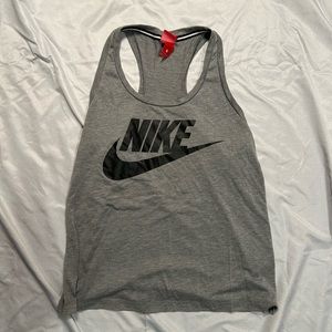Men’s Nike large grey tank top workout shirt